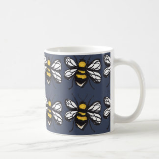Ödmjuk humlamugg för marin kaffemugg