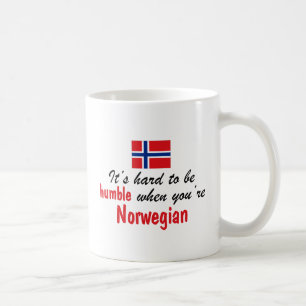 Ödmjuk norrman kaffemugg