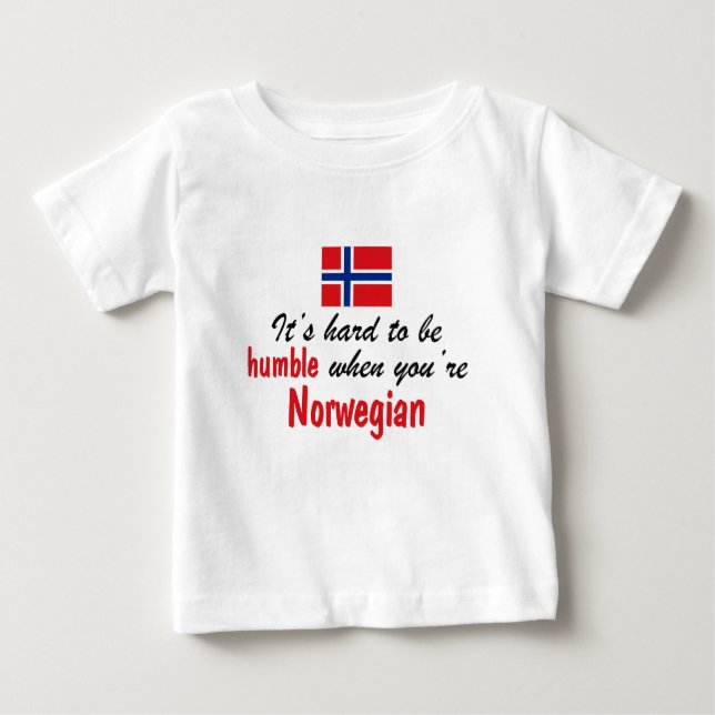 Ödmjuk norrman t shirt (Framsida)