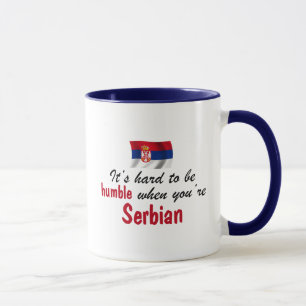 Ödmjuk serb mugg