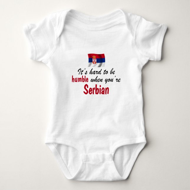 Ödmjuk serb t shirt (Framsida)