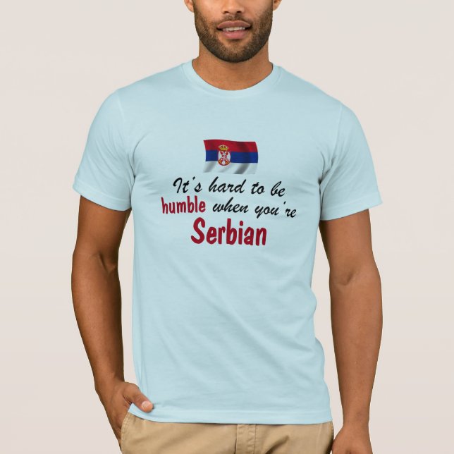 Ödmjuk serb t-shirt (Framsida)