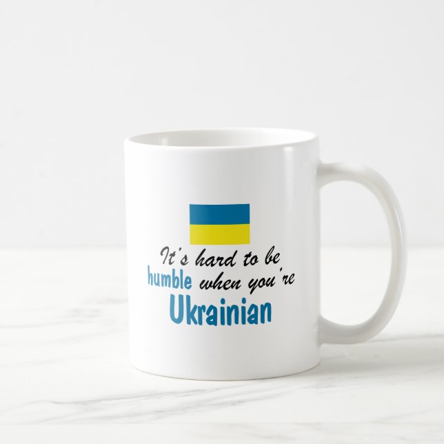 Ödmjuk ukrainare kaffemugg (Höger)
