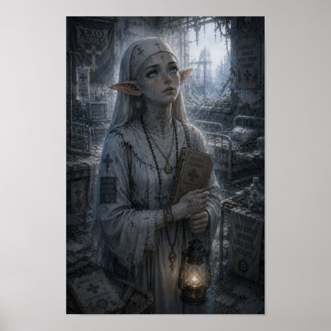 Ödmjukhet / Nunna / Sjukhus Poster (Framsidan)