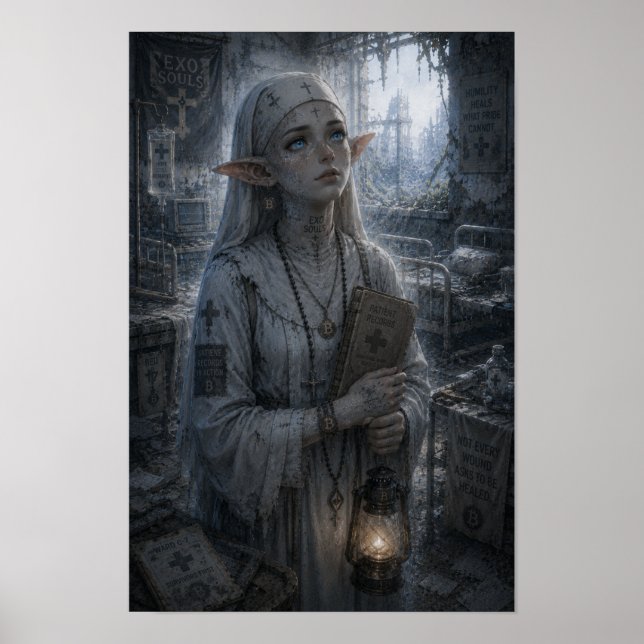 Ödmjukhet / Nunna / Sjukhus Poster (Framsidan)