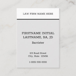 ödmjukt, minimalt Affärskort Visitkort