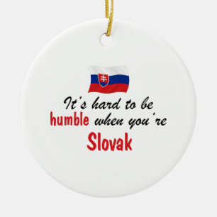 Ödmjukt slovakiskt julgransprydnad keramik