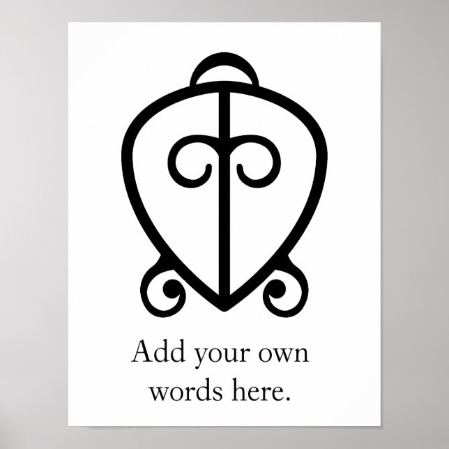 Odo Nnyew Fie Kwan | Kärlek-symbolens styrka Poster (Framsidan)