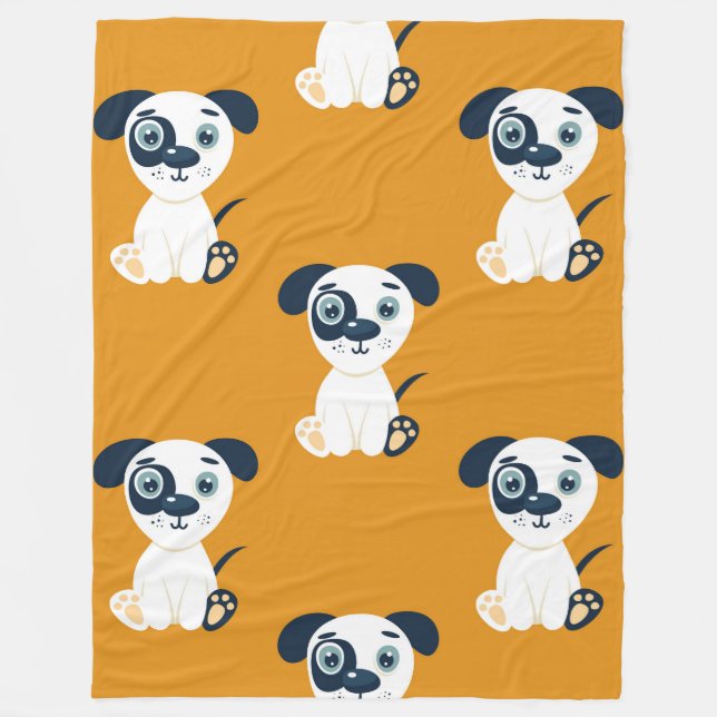 Odo Pawz 60 x 80 Fleece Blanket (Framsidan)