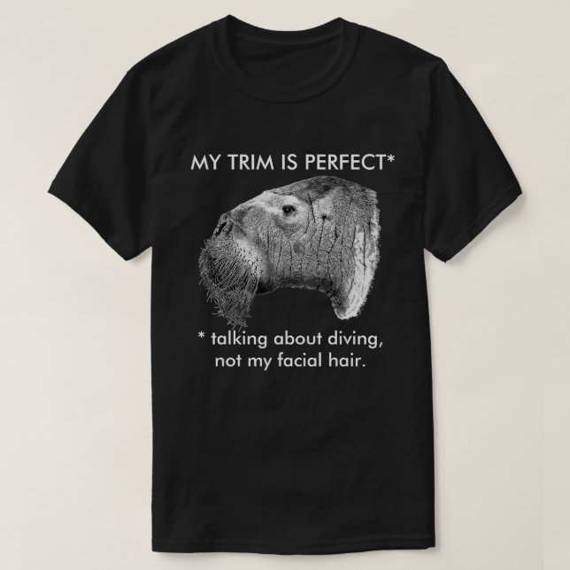 Odobenusrosmarus - min klippning är perfekt t-shirt (Design framsida)