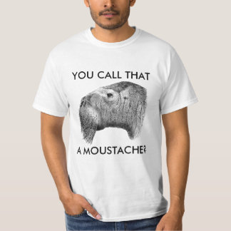 Odobenusrosmarus - Moustache Tee Shirt