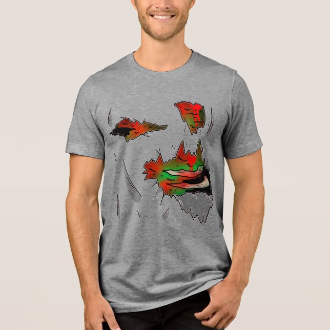Odöd Upptäckt T Shirt (Framsida)