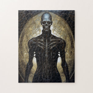 Odöda Cyborg Sci-Fi Horror Art Pussel