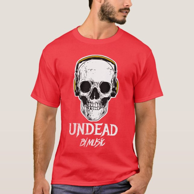 Odöda efter musikvänner t shirt (Framsida)