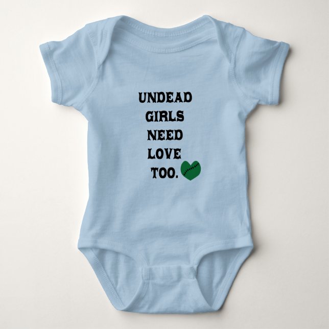 Odöda Girls behöver även Kärlek Tee Shirt (Framsida)