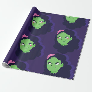 odöda halloween zombie-monsterbrid presentpapper
