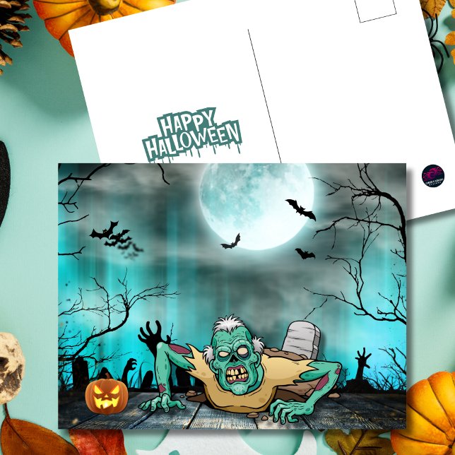 Odöda och obockligt vykort för Halloween-Helgdag (Skapare uppladdad)