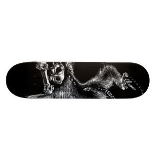 Odödaapa med harmonicaen skateboard bräda 19,5 cm