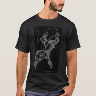 Odödaapa med harmonicaen t-shirt