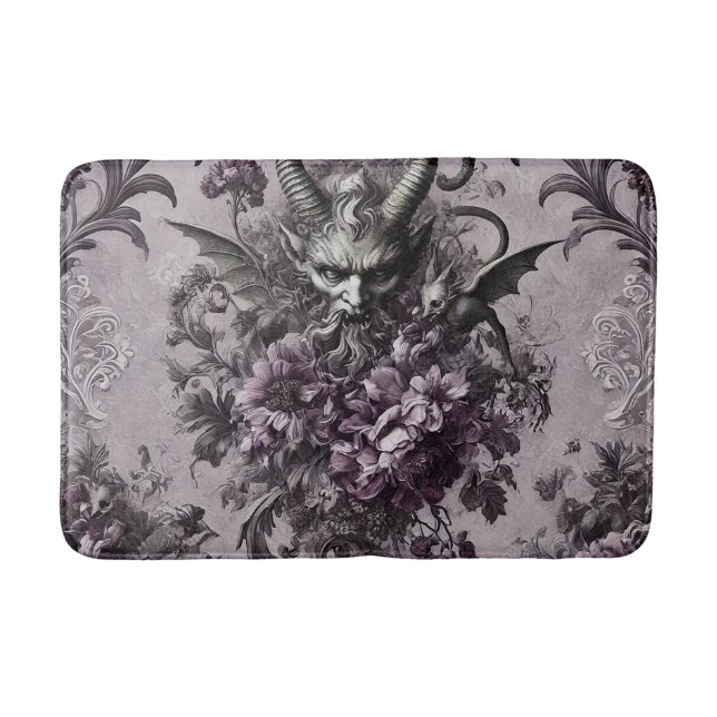 Odödans suveränitet - den gotiska Blommigten Badrumsmatta (Framsidan)