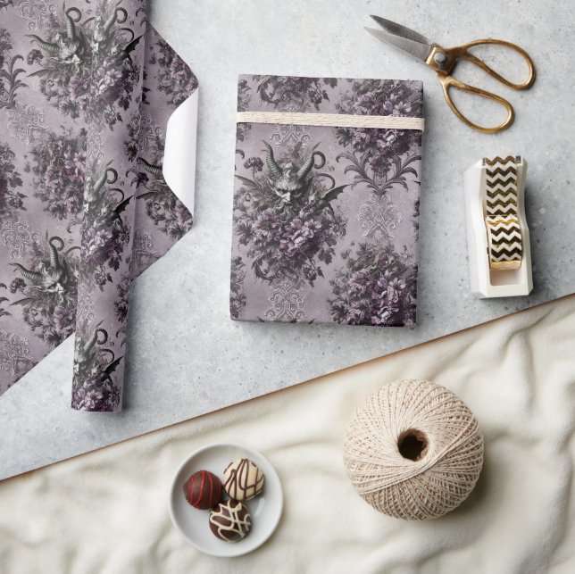 Odödans suveränitet - den gotiska Blommigten Banda Presentpapper (Hantverk)