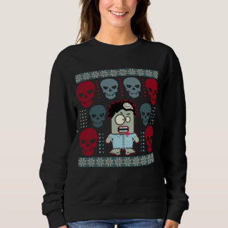 OdödaZombie och ful helgdagtröja för döskallar T Shirt