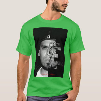 Odödligteknik Porträtt med Lyrikotypografi pojke T Shirt