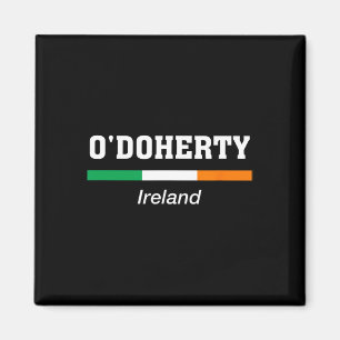 O'doherty Irländskt familjenamn St Patricks Day Ir Magnet