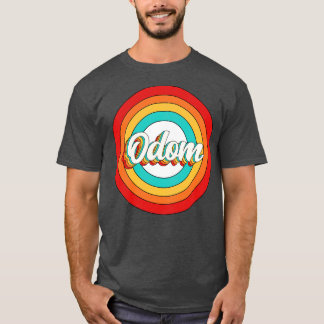Odom Namn Shirt Vintage Odom Circle T