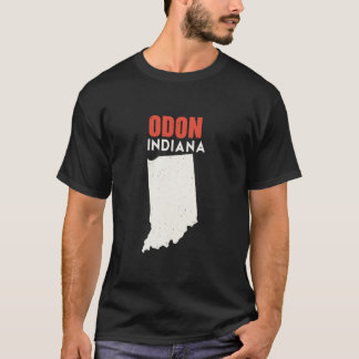 Odon Indiana USA State America Travel Indianan T Shirt
