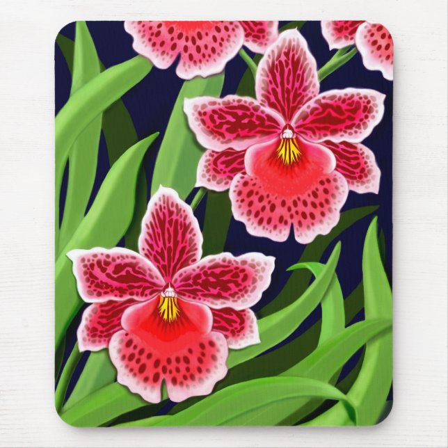 Odontoglossum Orchids Mousepad Musmatta (Framsidan)