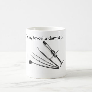Odontólogo, dentista, taza kaffemugg