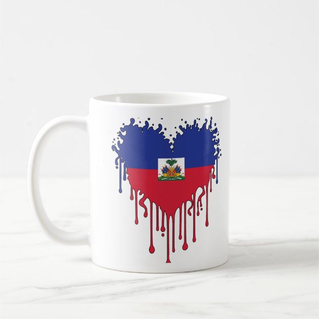 Ödropp - Haitiska Pridet Kaffemugg (Vänster)