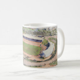 Odsal Stadium, Bradford Flygbildskonst Kaffemugg
