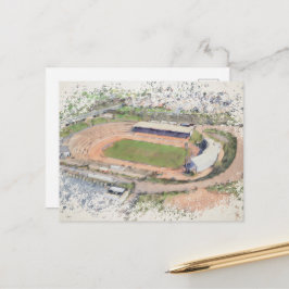 Odsal Stadium, Bradford Flygbildskonst Vykort