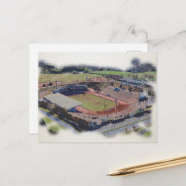 Odsal Stadium, Bradford Flygbildskonst Vykort