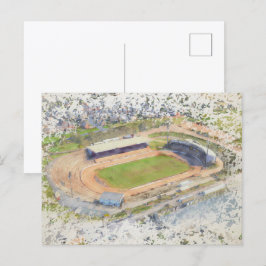 Odsal Stadium, Bradford Flygbildskonst Vykort