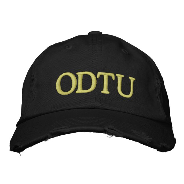 ODTU - Off Duty Tekers Union Cap - SRF Broderad Keps (Framsida)