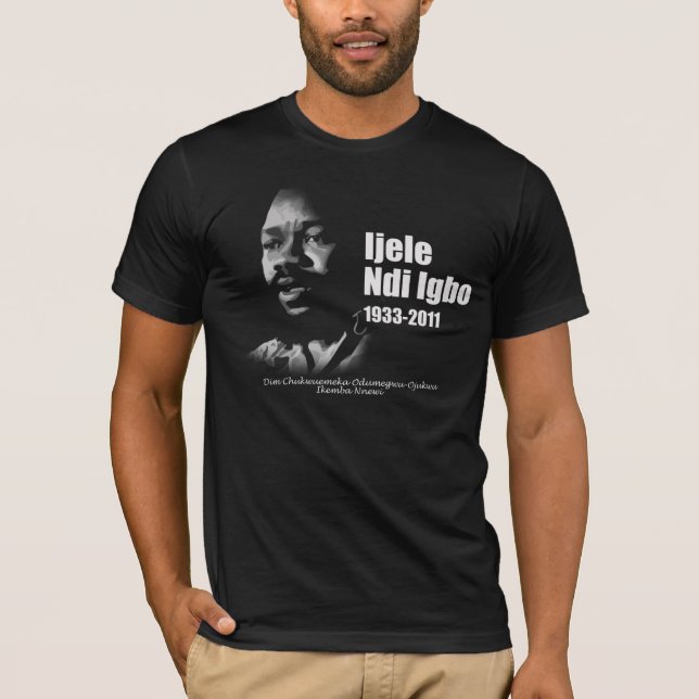 Odumegwu Ojukwu - Ijele Ndi IgboT-tröja Tröja (Framsida)
