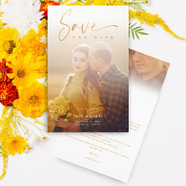 Odyr Vellum Effect Bröllop med lågt Trendig