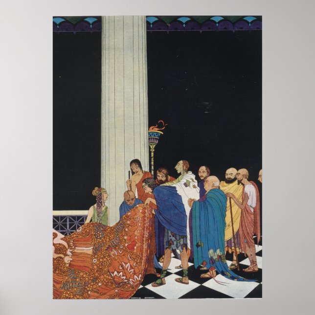 Odysser i Circes palats Poster (Framsidan)