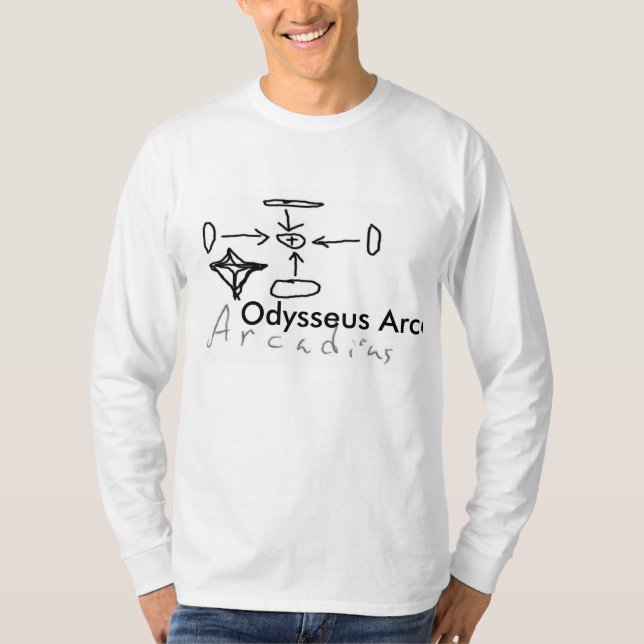 Odysseus Arcadius långärmadskjorta #1 T Shirt (Framsida)