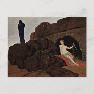 Odysseus och kalypso vykort