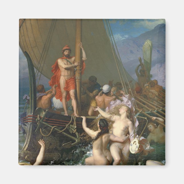 Odysseus och Sirens 2 Magnet (Framsidan)