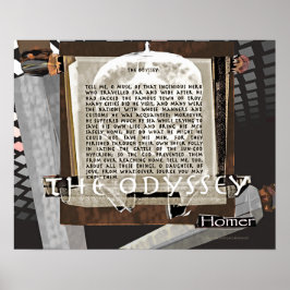 Odyssey-bild/text Poster