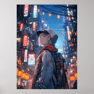 Odyssey: Cyberpunk Nomad Poster