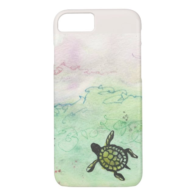 Odyssey Turtle på iphone case Case-Mate iPhone Skal (Baksida)
