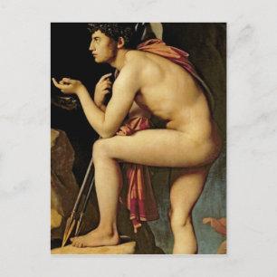 Oedipus och Sphinx, 1808 Vykort