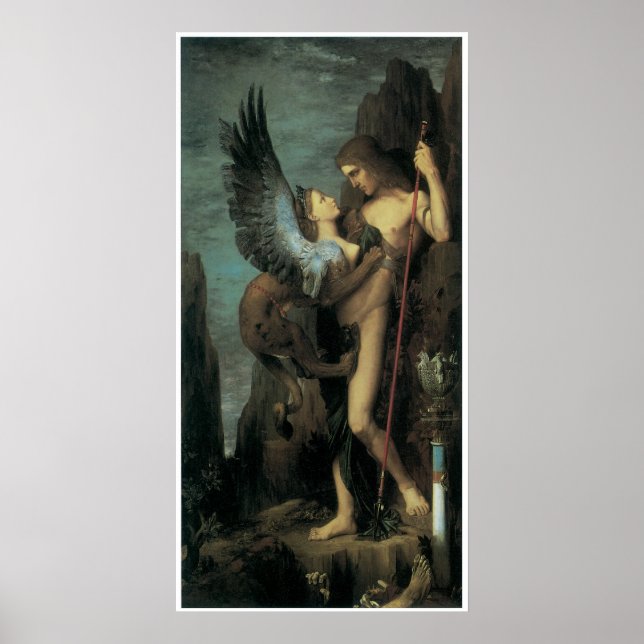 Oedipus och Sphinx Poster (Framsidan)