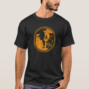 Oedipus och Sphinx T Shirt